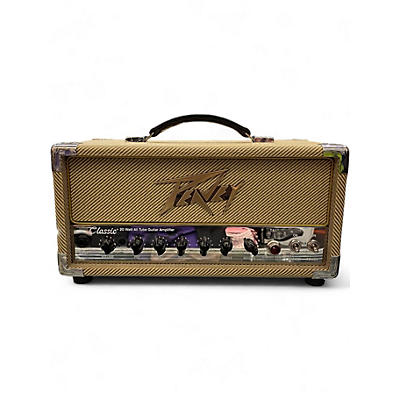 Used Peavey CLASSIC 20 AMP HEAD Tube Guitar Amp Head