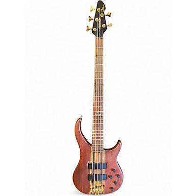 Used Peavey Cirrus BXP 5 String Brown Electric Bass Guitar