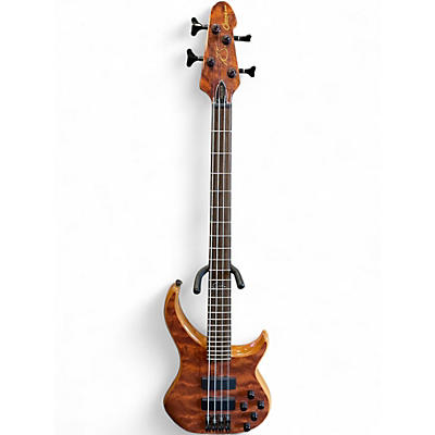 Used Peavey Cirrus BXP Natural Burl Electric Bass Guitar