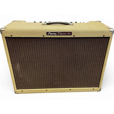 Used Peavey Classic 50 50W 2x12 Tube Guitar Combo Amp