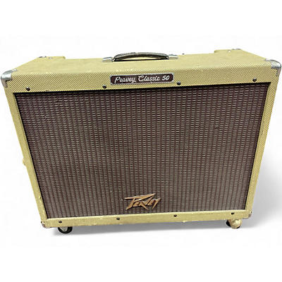 Used Peavey Classic 50 50W 2x12 Tube Guitar Combo Amp
