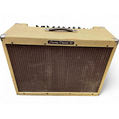 Used Peavey Classic 50 50W 2x12 Tube Guitar Combo Amp