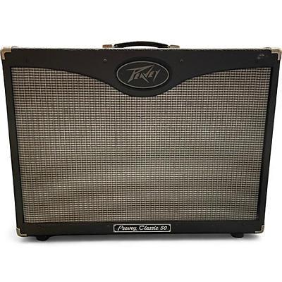 Used Peavey Classic 50 50W 2x12 Tube Guitar Combo Amp