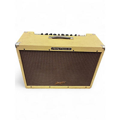 Used Peavey Classic 50 50W 2x12 Tube Guitar Combo Amp