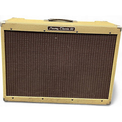 Used Peavey Classic 50 50W 2x12 Tube Guitar Combo Amp