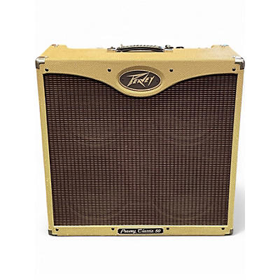 Used Peavey Classic 50 50W 4x10 Tube Guitar Combo Amp