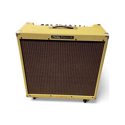 Used Peavey Classic 50 50W 4x10 Tube Guitar Combo Amp