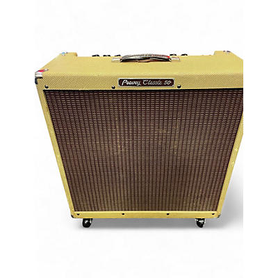 Used Peavey Classic 50 50W 4x10 Tube Guitar Combo Amp