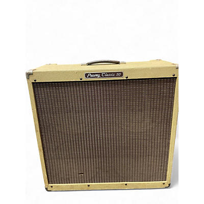 Used Peavey Classic 50 50W 4x10 Tube Guitar Combo Amp
