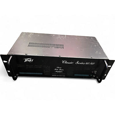 Used Peavey Classic Series 60/60 Guitar Power Amp