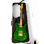 Used Peavey Cropper Classic Flametop Emerald Green Solid Body Electric Guitar Flametop Emerald Green