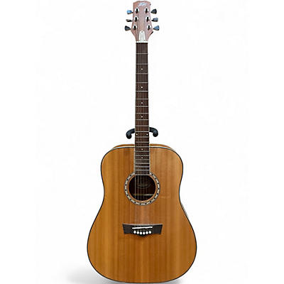Used Peavey DW2  Natural Acoustic Guitar