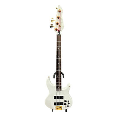 Peavey Used Peavey DYNA BASS 1980s White Electric Bass Guitar