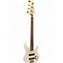 Used Peavey DYNA BASS Antique White Electric Bass Guitar Antique White