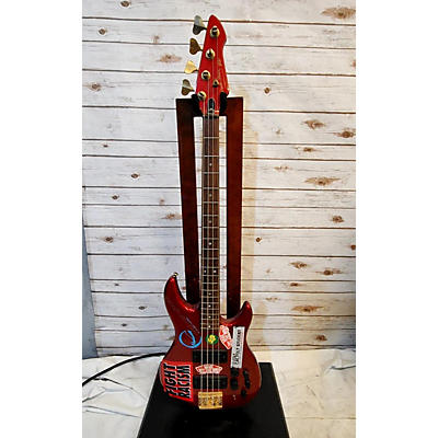 Peavey Used Peavey DYNA BASS Red Electric Bass Guitar