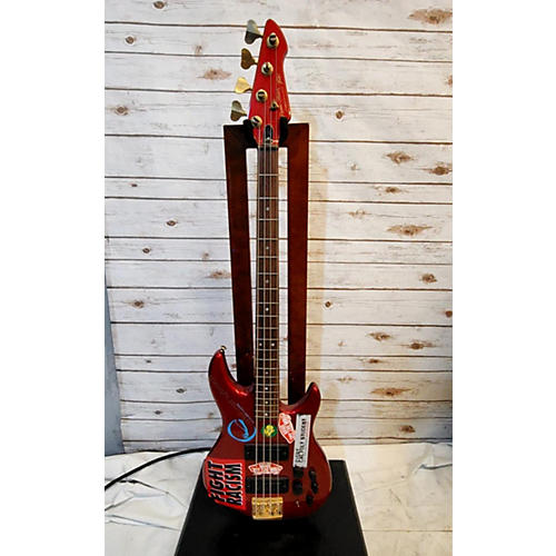 Peavey Used Peavey DYNA BASS Red Electric Bass Guitar Red