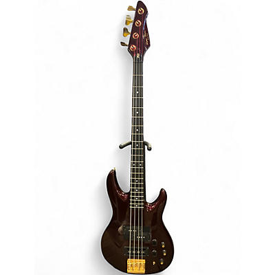 Used Peavey DYNA-BASS UNITY Wine Red Electric Bass Guitar