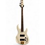 Used Peavey DYNA-BASS White Electric Bass Guitar White