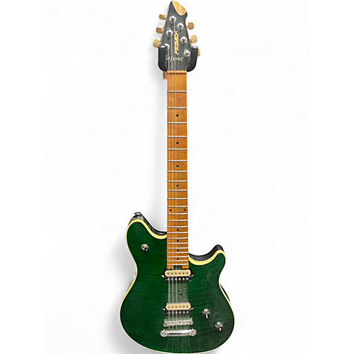 Used Peavey Deluxe Archtop Hardtail Green Solid Body Electric Guitar Green
