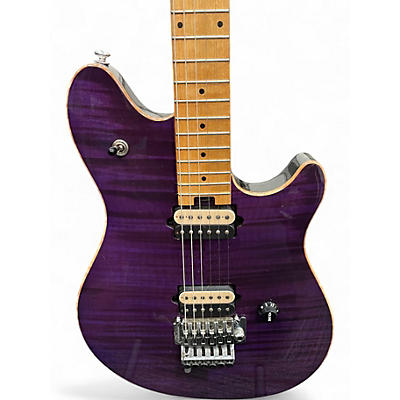 Used Peavey Deluxe Archtop Purple Solid Body Electric Guitar