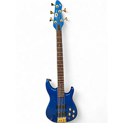 Used Peavey Dyna Bass Blue Electric Bass Guitar