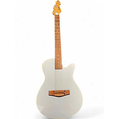 Used Peavey ECOUSTIC ATS Ice Blue Metallic Acoustic Electric Guitar