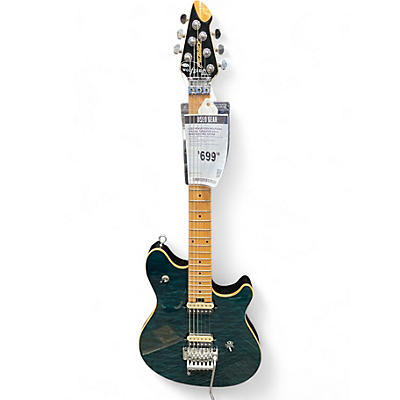 Used Peavey EVH Wolfgang Special Turquoise Solid Body Electric Guitar