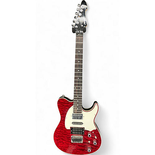 Peavey Used Peavey EXP GENERATION CUSTOM Trans Red Solid Body Electric Guitar Trans Red