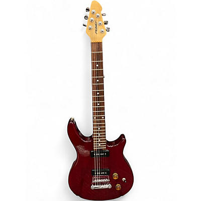 Used Peavey FIRENZA Trans Red Solid Body Electric Guitar