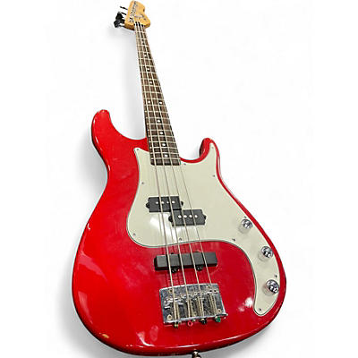 Used Peavey FORUM BASS  RED Electric Bass Guitar
