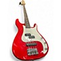 Used Peavey FORUM BASS  RED Electric Bass Guitar RED