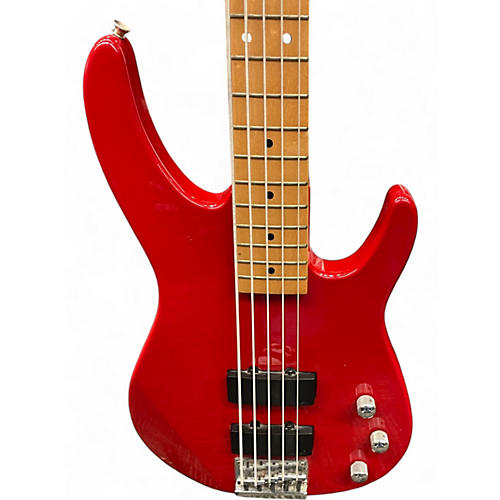 Used Peavey FOUNDATION Candy Apple Red Electric Bass Guitar Candy Apple Red