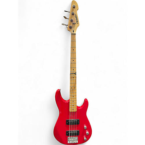 Used Peavey FOUNDATION Candy Apple Red Electric Bass Guitar Candy Apple Red