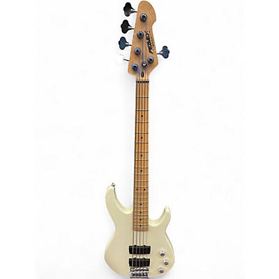 Used Peavey FOUNDATION Cream Electric Bass Guitar
