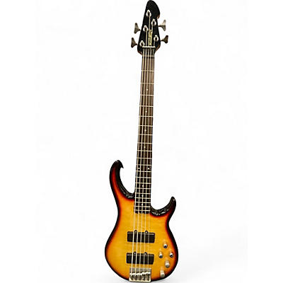 Used Peavey FURY V 2 Color Sunburst Electric Bass Guitar