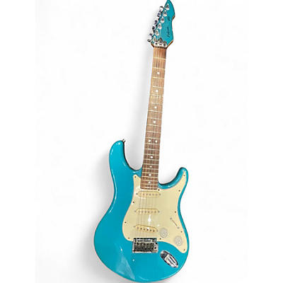 Used Peavey Falcon Teal Solid Body Electric Guitar