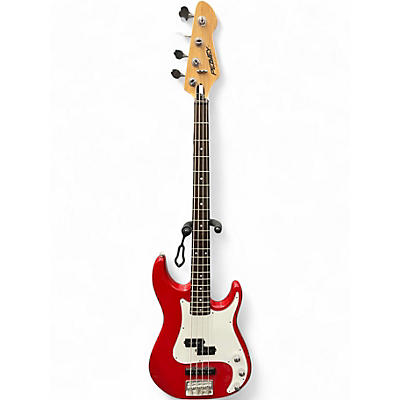 Used Peavey Forum Red Electric Bass Guitar