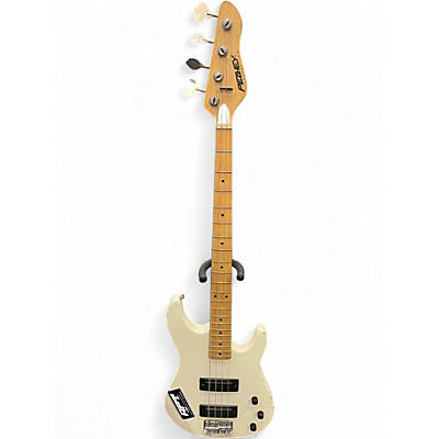 Used Peavey Foundation Bass Cream Electric Bass Guitar