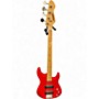 Used Peavey Foundation Red Electric Bass Guitar Red