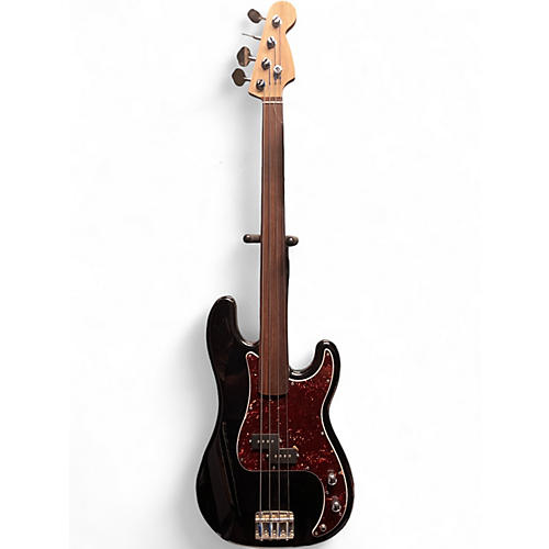 Used Peavey Fretless Black Electric Bass Guitar Black