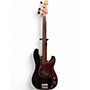 Used Peavey Fretless Black Electric Bass Guitar Black