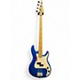Used Peavey Fury Blue Electric Bass Guitar Blue