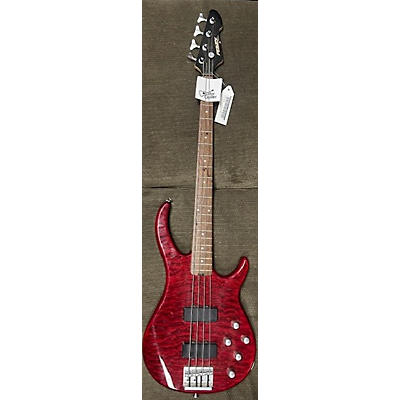 Peavey Used Peavey Fury IV Wine Red Electric Bass Guitar