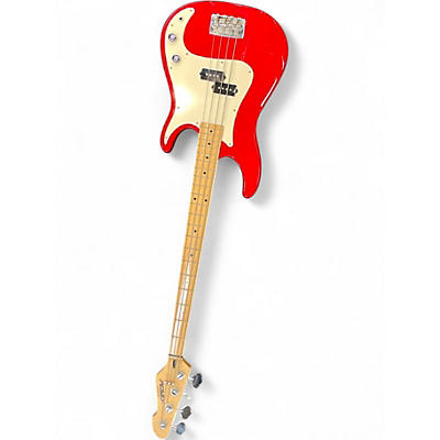 Used Peavey Fury Red Electric Bass Guitar