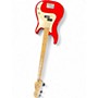 Used Peavey Fury Red Electric Bass Guitar Red