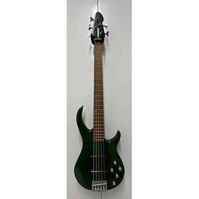 Peavey Used Peavey Fury V Apple Green Electric Bass Guitar