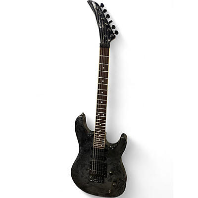 Used Peavey G-Ninety Iridescent Metallic Silver Swirl Solid Body Electric Guitar