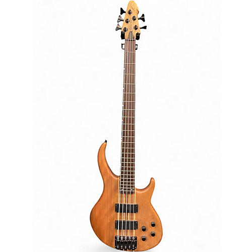 Used Peavey Grind BXP 5 String Natural Electric Bass Guitar Natural