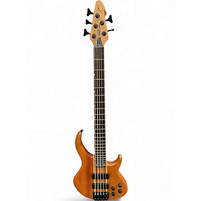 Used Peavey Grind BXP 5 String Natural Electric Bass Guitar