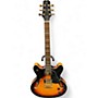 Used Peavey JF-1 2 Tone Sunburst Hollow Body Electric Guitar 2 Tone Sunburst